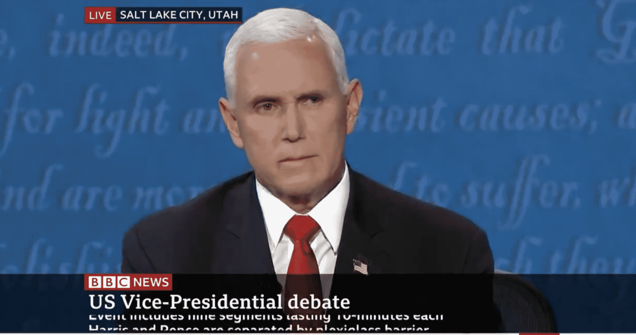 Pence Recognizes Parents of ISIS Victim During Vice Presidential Debate
