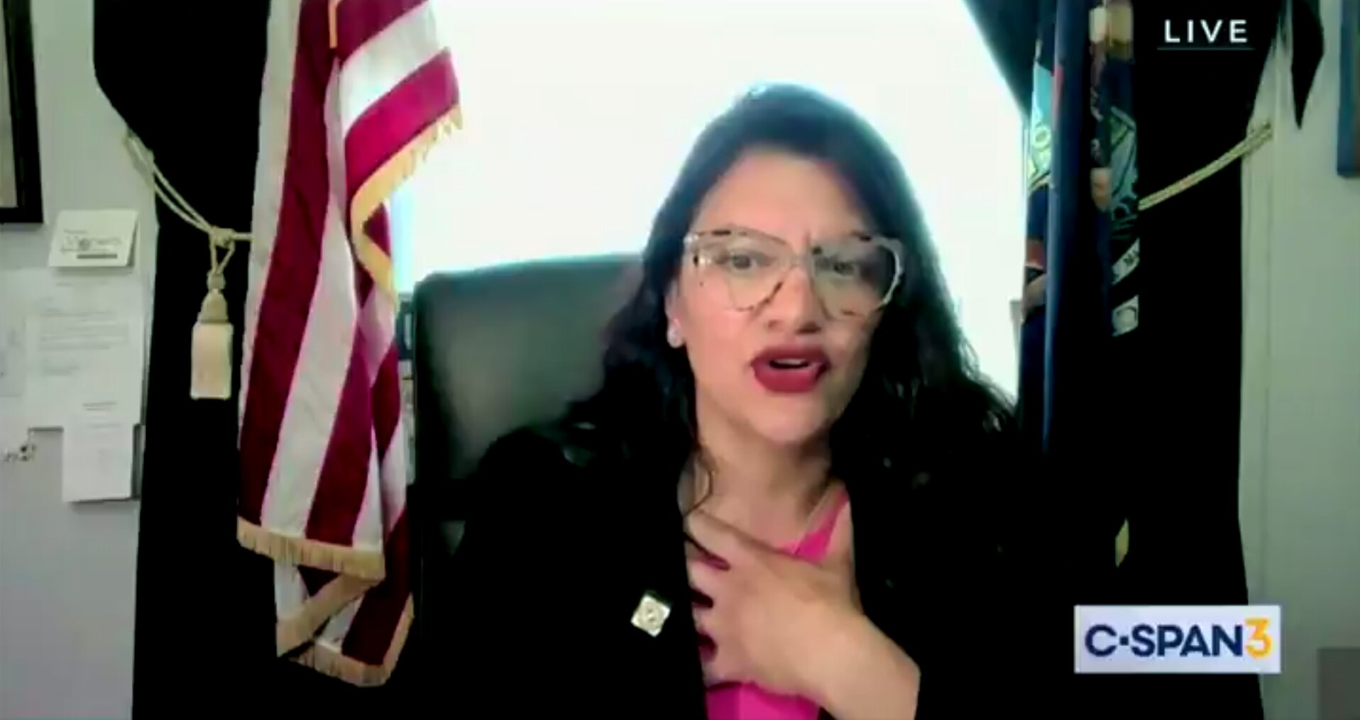 Video: Rashida Tlaib Melts Down When Major Bank CEO Savages Her Fossil Fuel Challenge