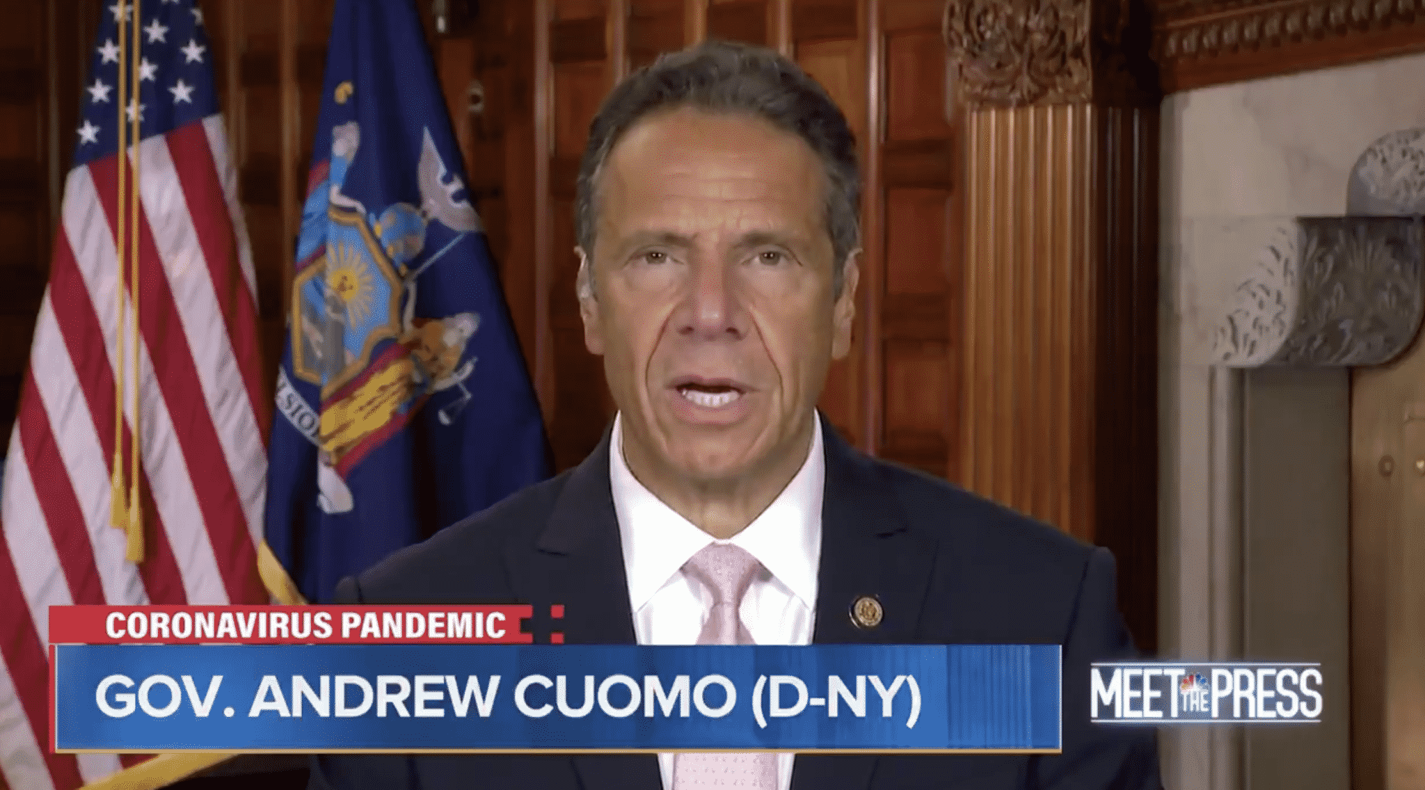 Gov. Cuomo Claims the Trump Administration ‘Is in Denial’ About the Coronavirus Pandemic
