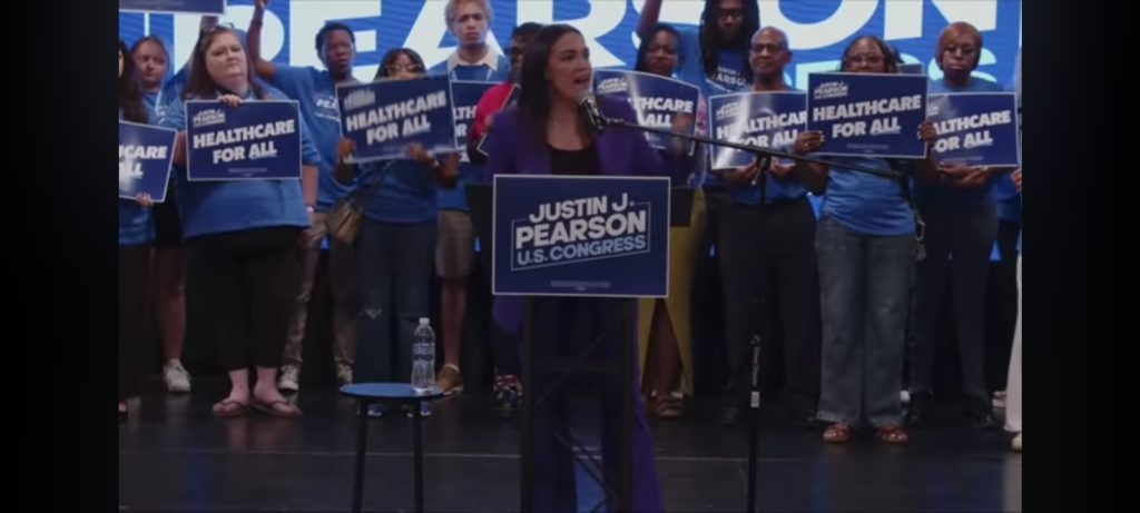 AOC Deploys New Attempt At Southern Charm During Tennessee Campaign Stop
