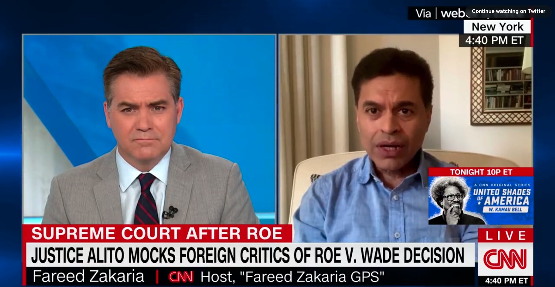 ‘Frankly Disgusting’: CNN Host Whacks Justice Alito for Comments About Foreign Leaders