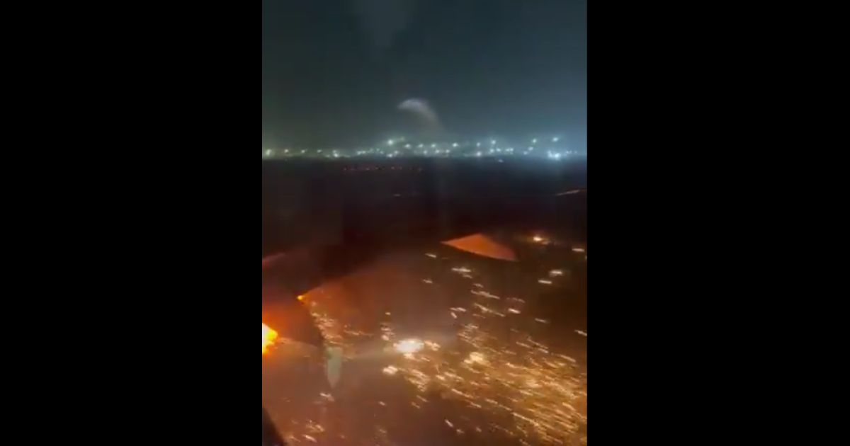 Watch: ‘Oh, S***’ – Passenger Films from Plane Window as Engine Erupts Into Roaring Flames