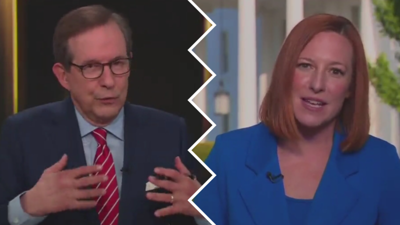 Psaki Bristles When Chris Wallace Confronts Her About Biden Being ‘So Sheltered’ From the Press
