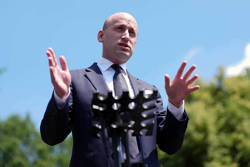 Stephen Miller Gives Remarks On Trump Admin DC Crime Policy