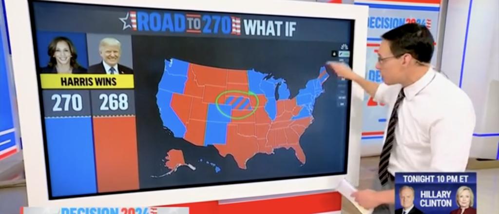 MSNBC’s Steve Kornacki Breaks Down How One Congressional District Could Decide Election