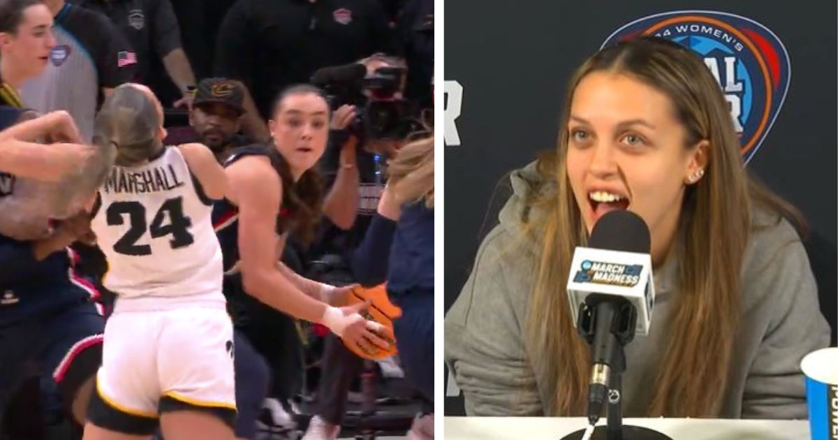 Iowa Player Deletes Social Media Accounts as ‘Hate Comments’ Swarm Her Over Iowa-UConn Controversial Foul