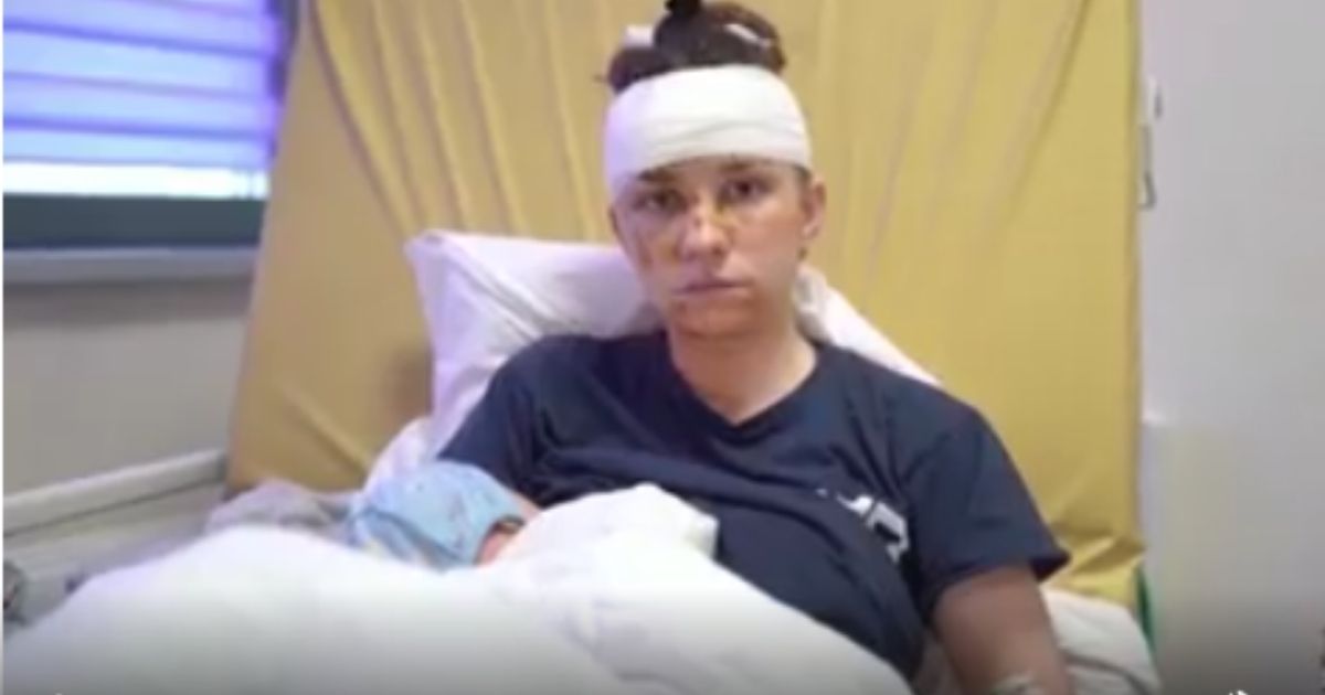 Heroic Ukrainian Mother Seriously Injured While Protecting Her Baby During Missile Strike