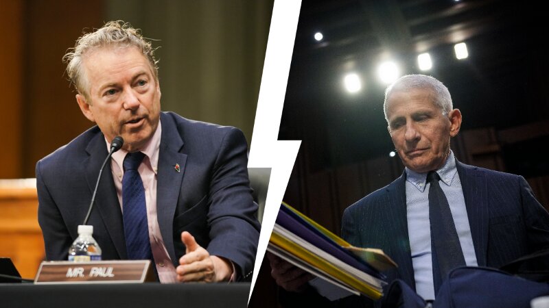 Rand Paul’s Feud With Fauci Continues During Senate Hearing Over Vaccinations in Children