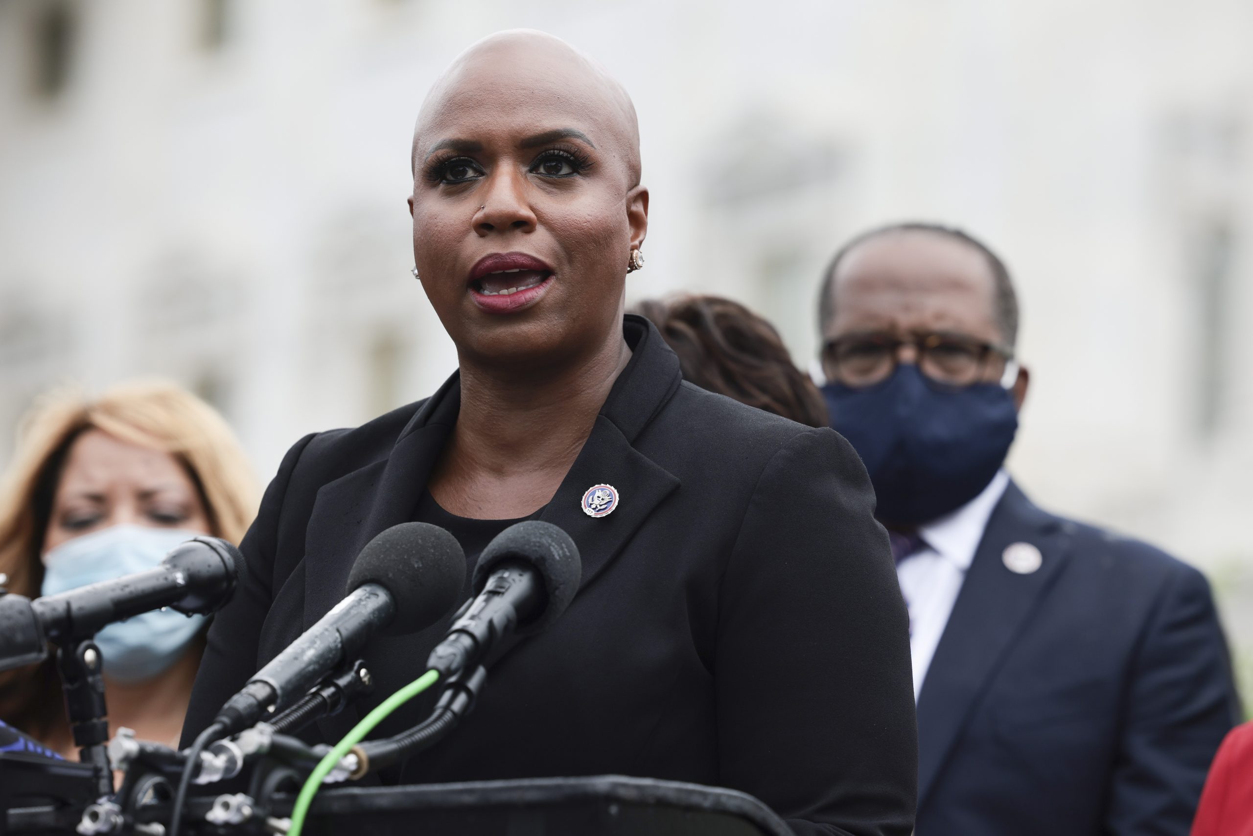 Ayanna Pressley Appears to Delete Tweet Reacting to Will Smith Smacking Chris Rock at the Oscars