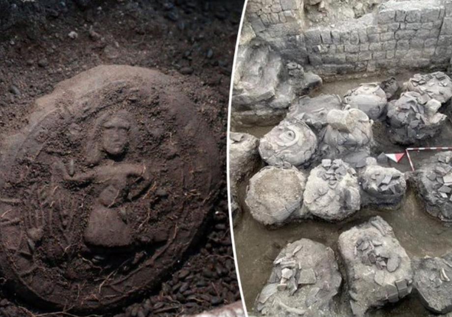 Archaeologist Uncover 1,200 Year Old Bread Bearing The Image Of Jesus Christ
