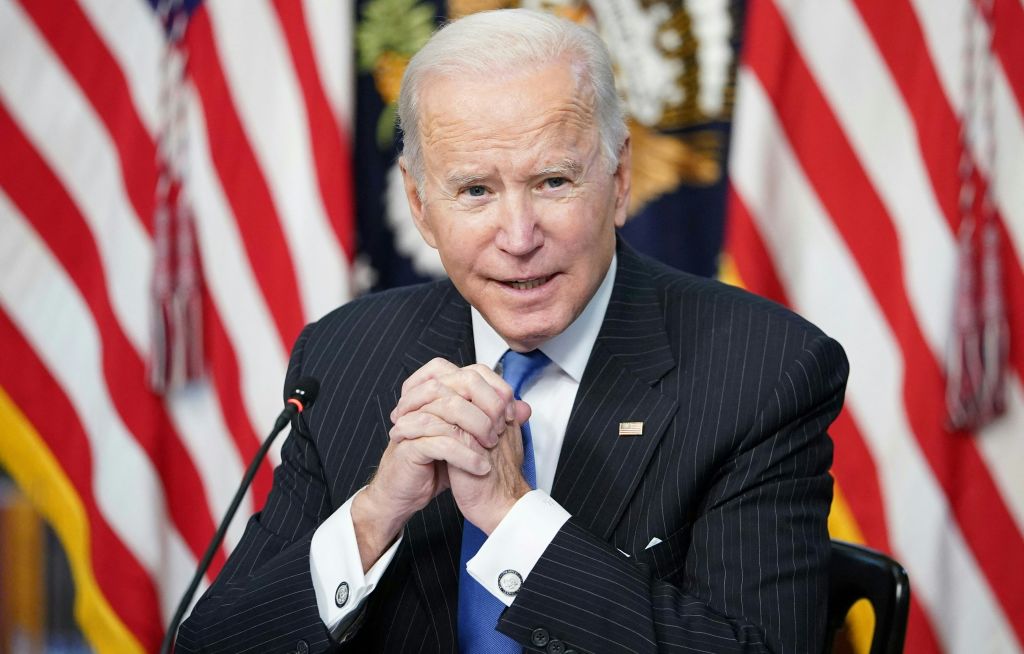 Watch: Biden Speaks Bizarre Gibberish About Grandmom Falling off the Porch and Paying Bills