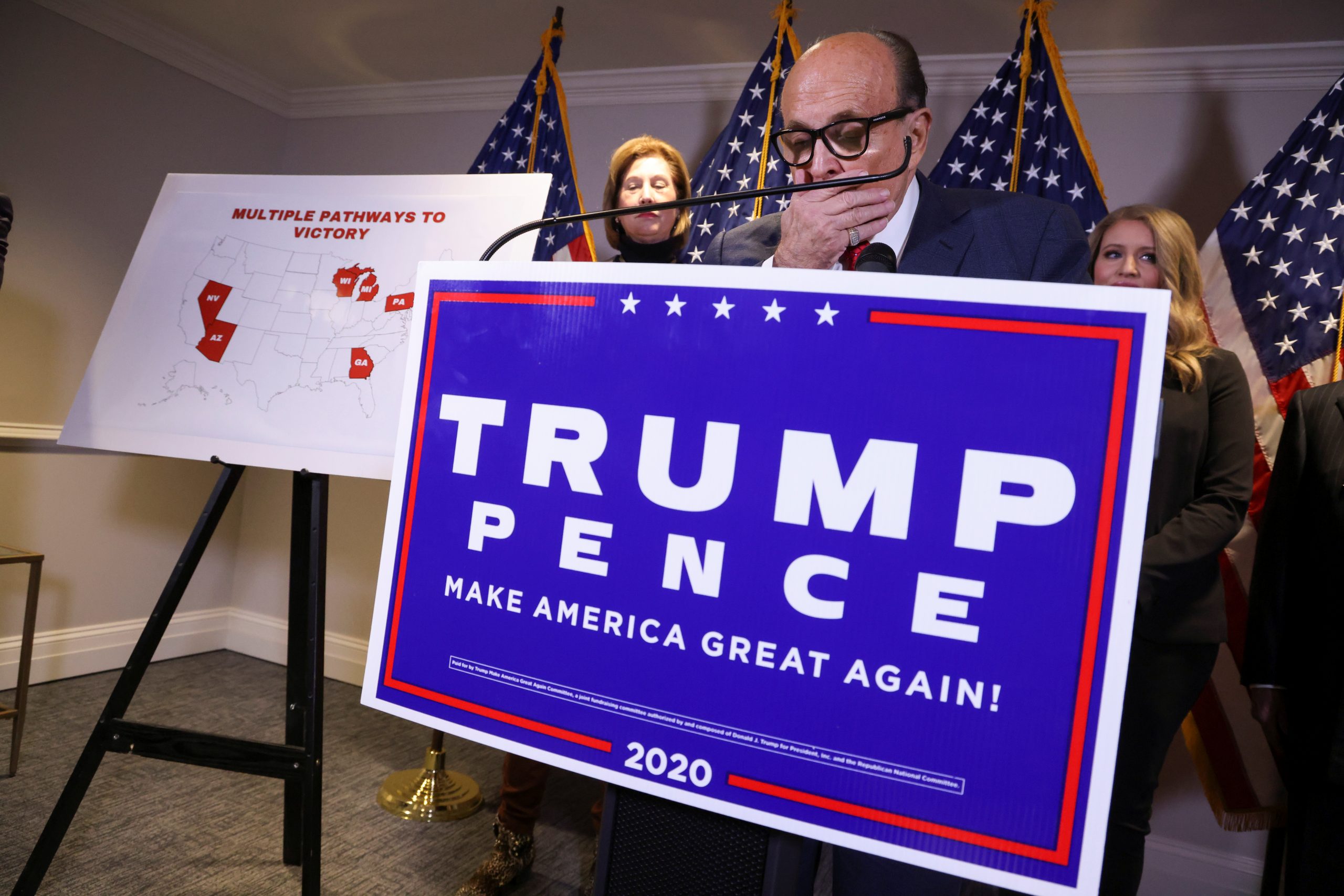 Judge Says Dominion Lawsuits Against Trump Allies Can Go Forward