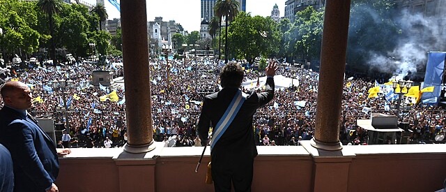Argentine President Who Just Got $20 Billion Trump Bailout Holds Massive Rock Concert For Book Launch