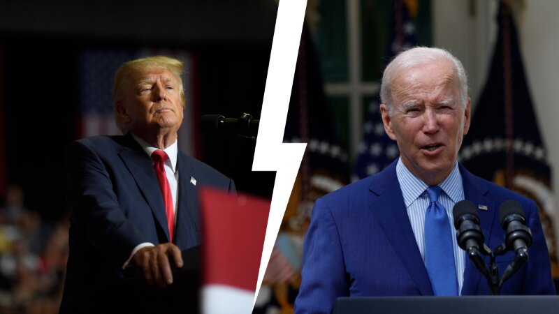 Trump Mocks Biden for the Location of His Seat During Queen’s Funeral