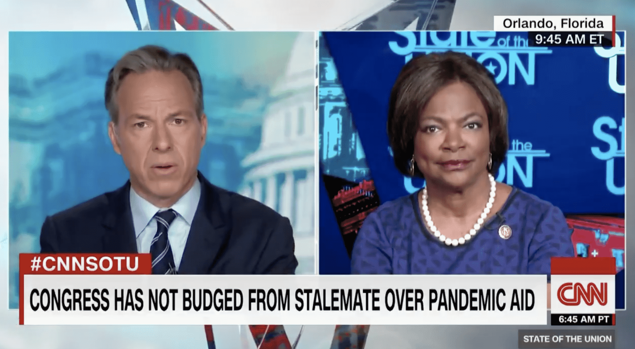 Val Demings on GOP Stimulus Bill: Americans ‘Deserve Better Than the Crumbs From the Table’