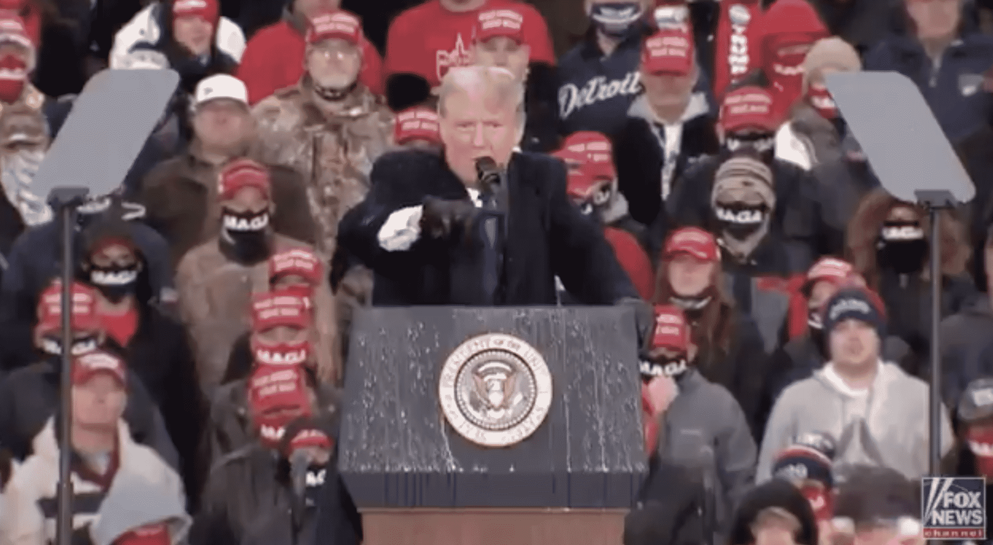 Trump Tells Supporters They ‘Won’t Be Hearing So Much’ About COVID-19 the Day After the Election