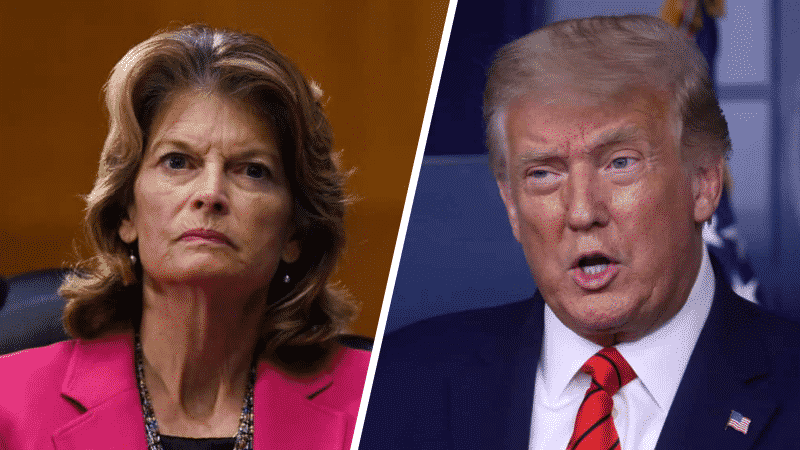 Sen. Lisa Murkowski Calls on Trump To Resign: ‘I Want Him Out’