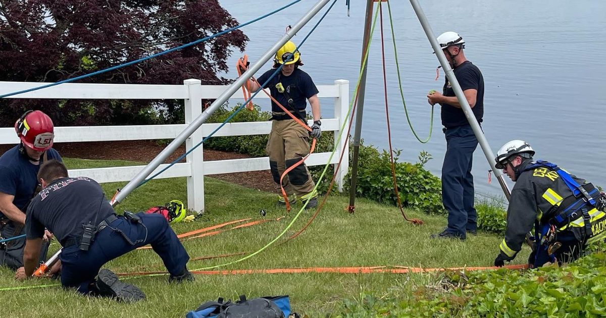 Husband and Wife Fall Down 60-Foot Embankment While Trying to Rescue Their Dog