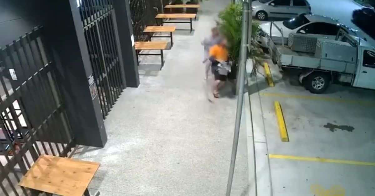 COMMENTARY: Grandma Brings Suspected Purse-Snatcher to the Ground in Epic Security Footage