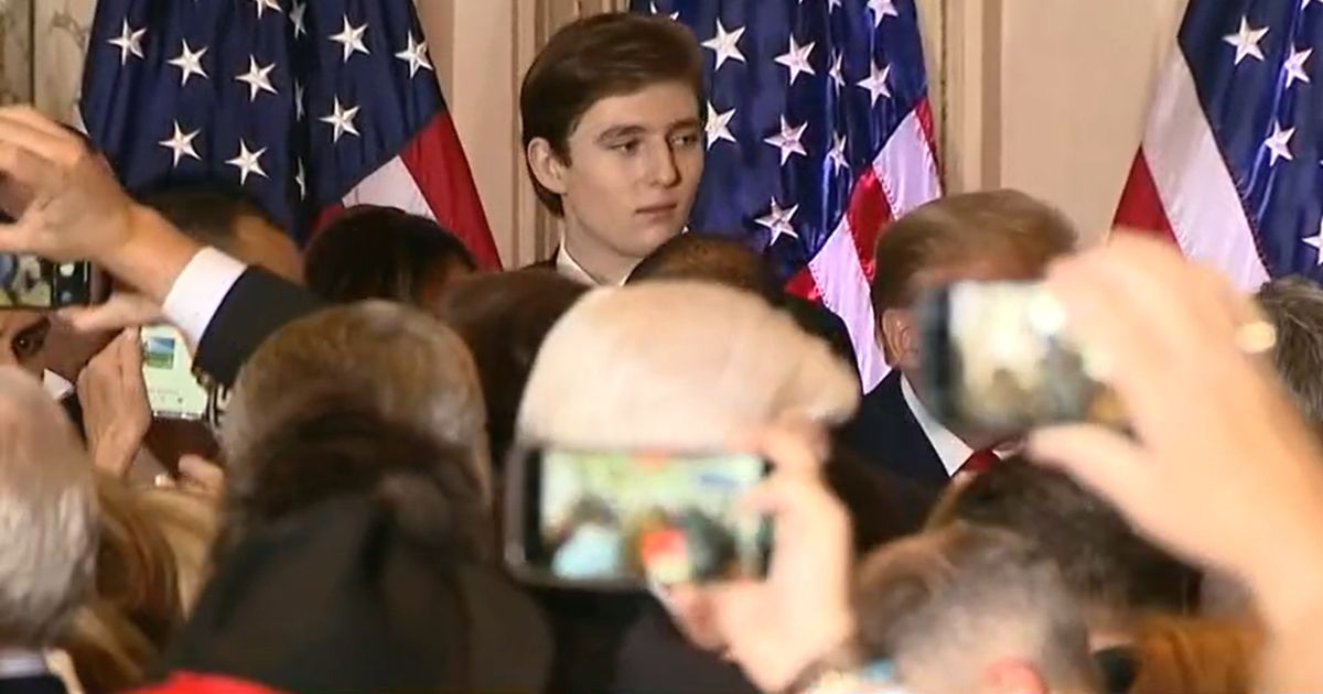 Barron Trump Stole the Show During Dad’s 2024 Announcement – Just Watch the Video