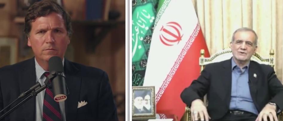 Tucker Asks Iran’s President To Tell Iranians In US ‘Not To Commit Acts Of Violence’ — He Deflects