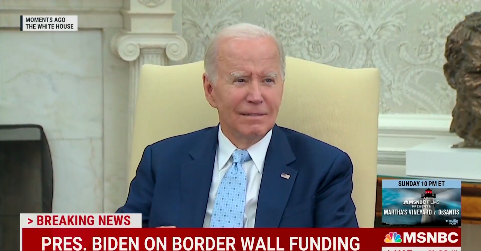 Biden Insists Walls Do Not Work After His Admin Expedites New Construction on the Border
