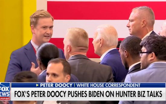 ‘Lousy Question’: Biden Criticizes Peter Doocy for Question About Hunter, Business Calls