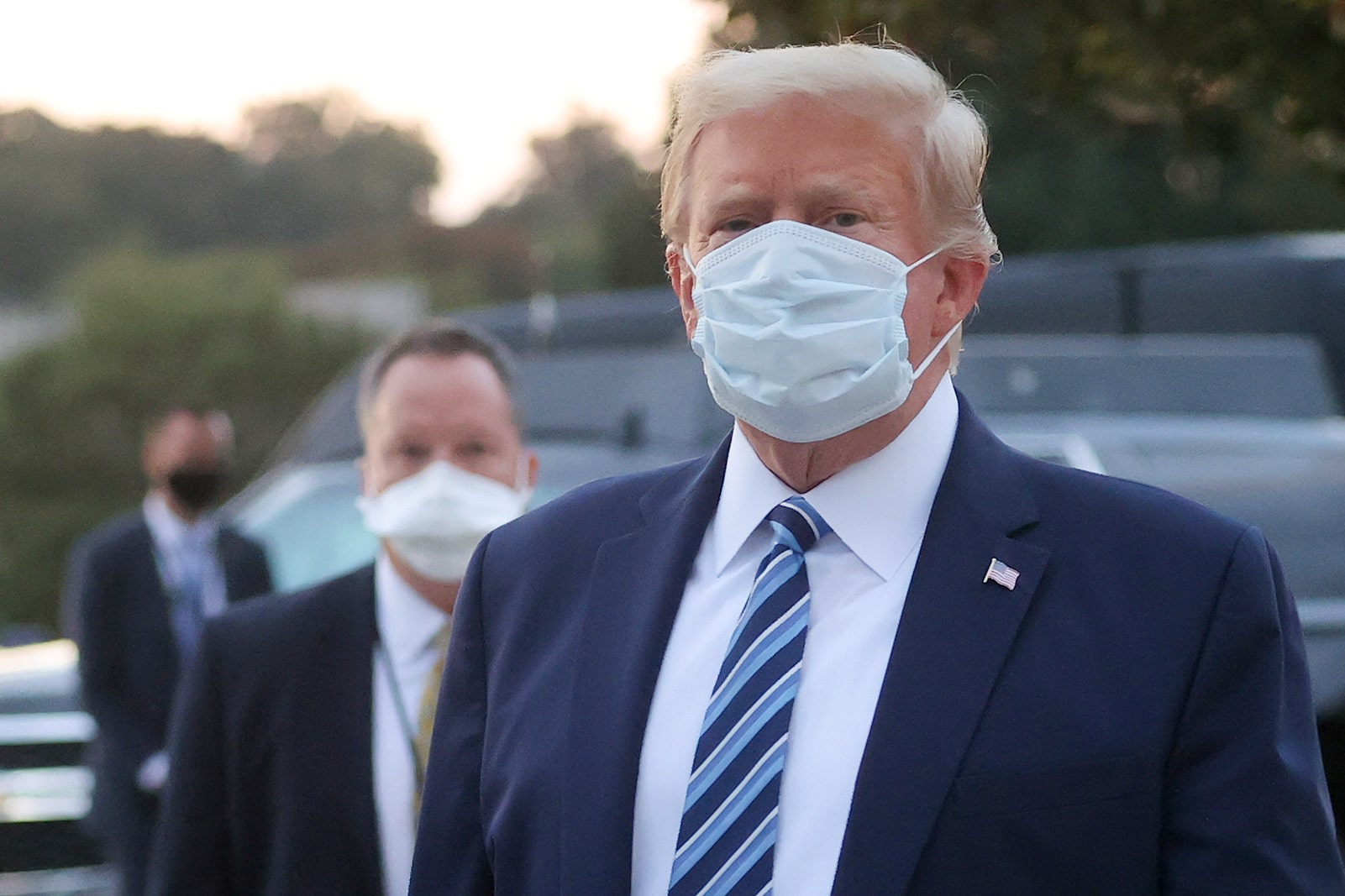 Trump Defends Catching COVID-19: ‘Winston Churchill Didn’t Sit in His Basement’
