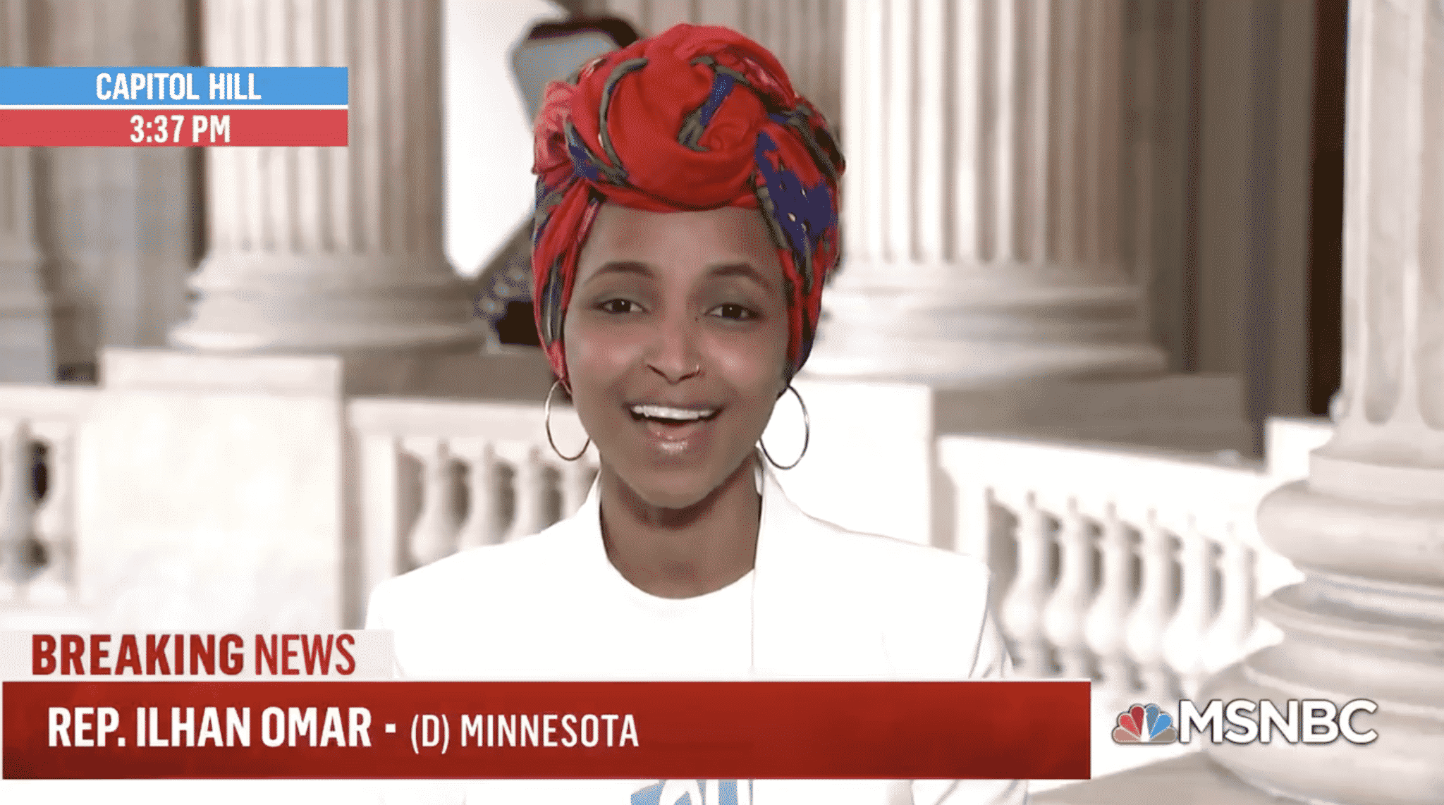 Omar Fires Back After Latest Trump Attack: ‘This Man Is a White Supremacist’