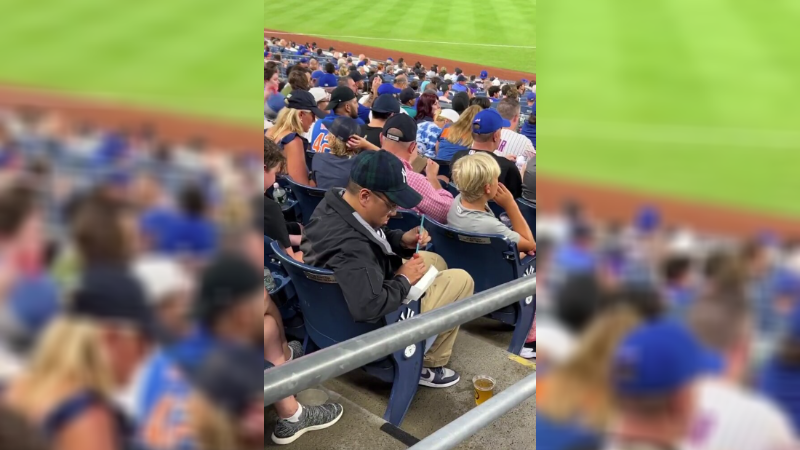 Yankees Fan Comes Up With a Novel Use for His Hotdog – Twitter Explodes After Video Goes Viral