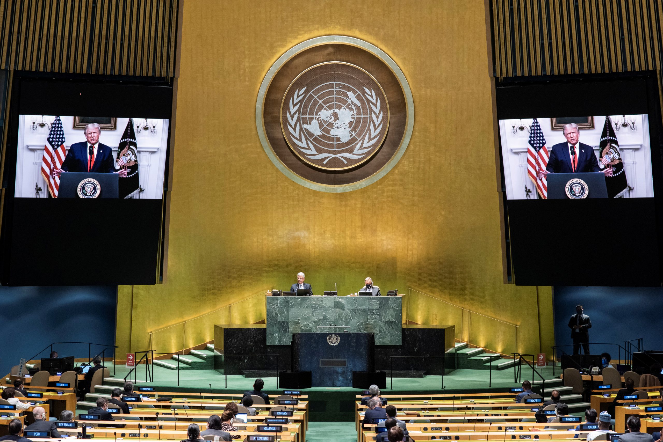 US-China Tensions Take Center Stage at U.N. as Trump Accuses Beijing of Unleashing ‘Plague’