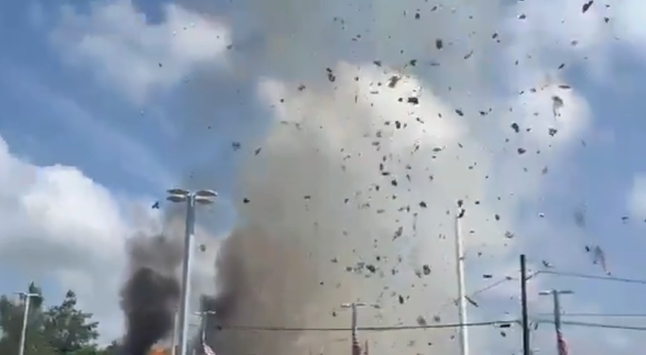 Watch: Massive Explosion Rocks Wilmington, North Carolina