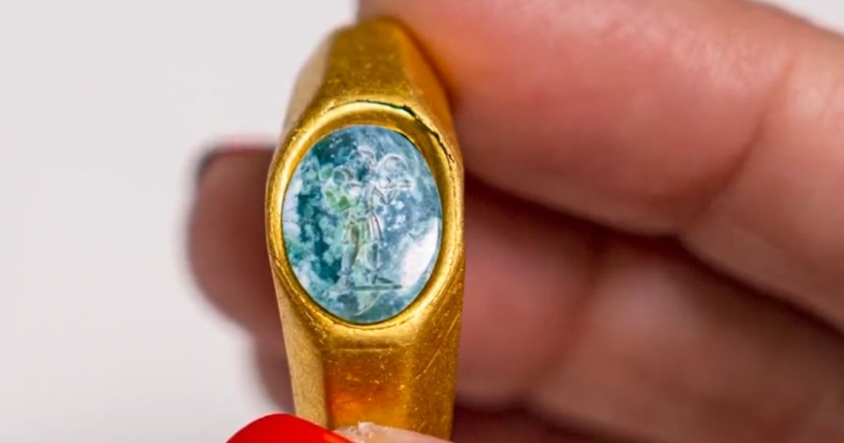 'Spectacular' Jesus Ring Discovered in Ancient Ship Wreck Off of Israel