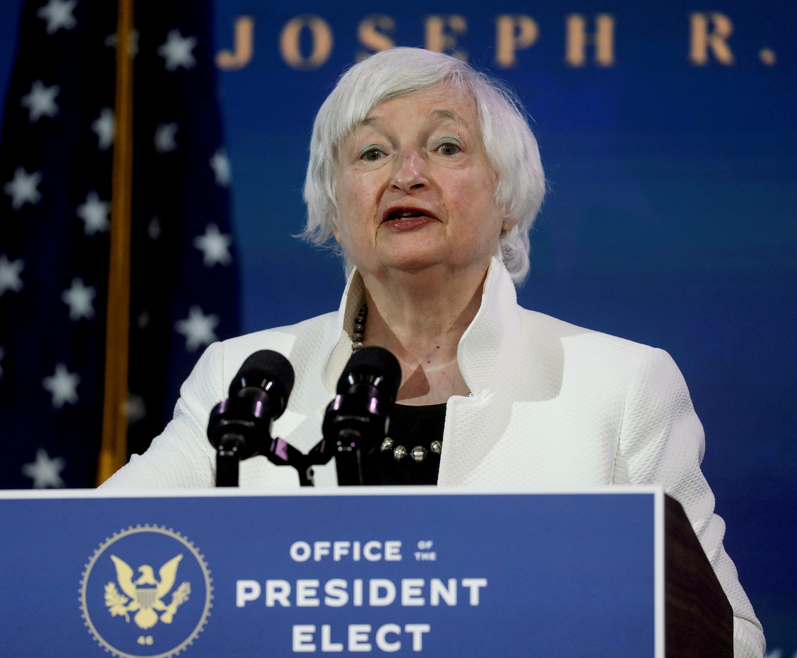 Yellen Says Global Minimum Tax Needed, Too Soon To Declare Victory Over Pandemic