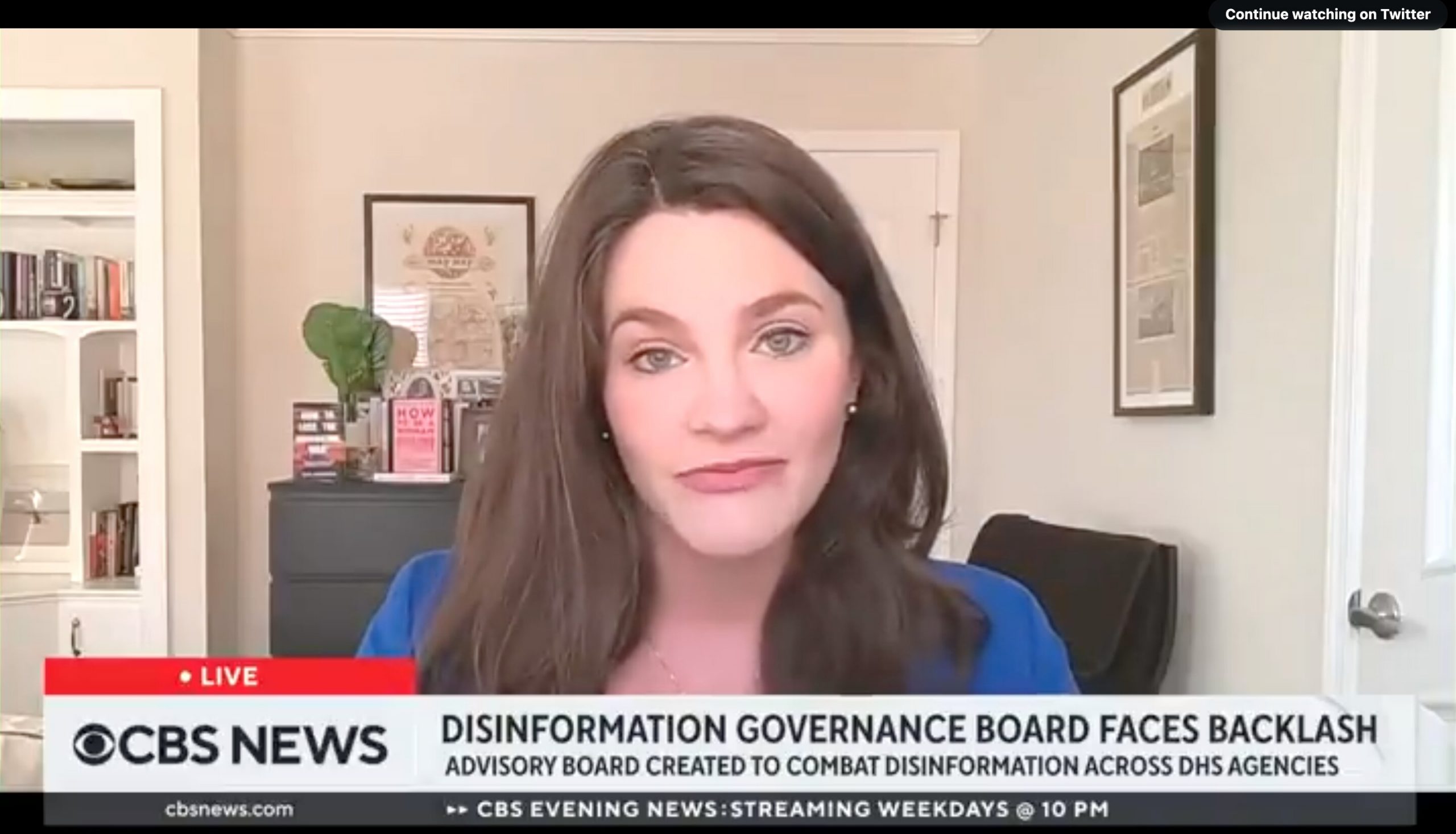 Nina Jankowicz Claims ‘Childish Behavior’ Led to Disinformation Board Being Put on Ice
