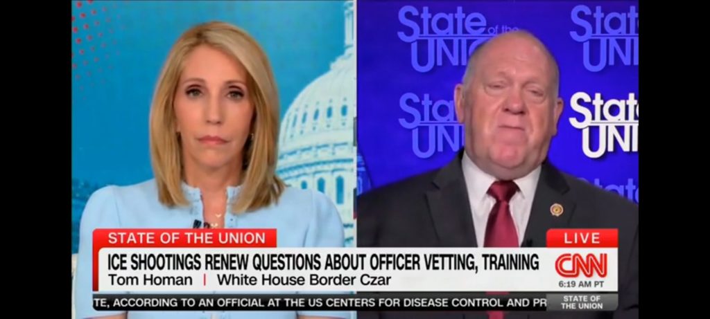 Homan Spars With Bash Over ‘Deadly Mistakes’ By ICE