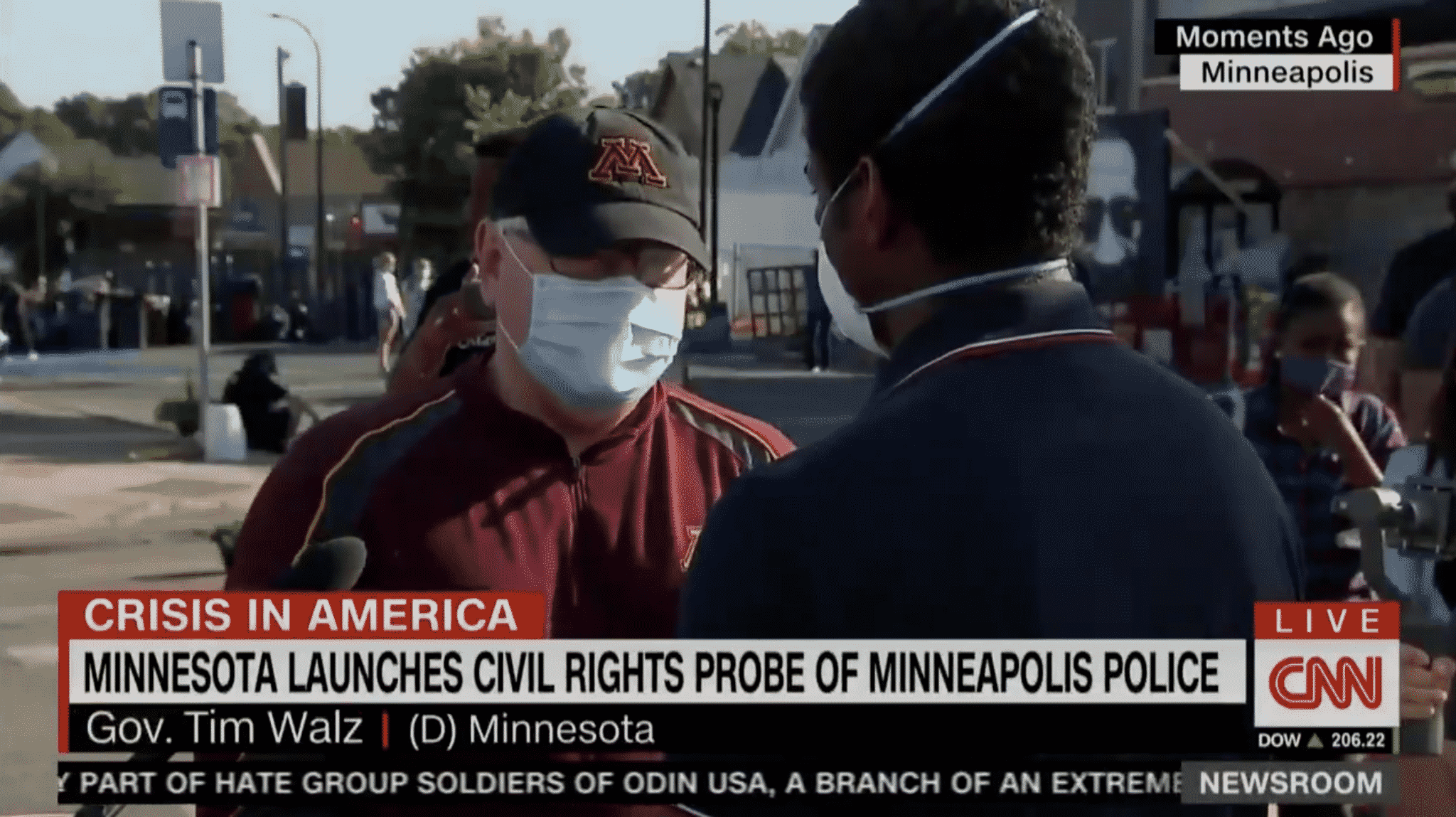 Minnesota Governor Personally Apologizes to CNN Reporter Arrested While Covering Protests