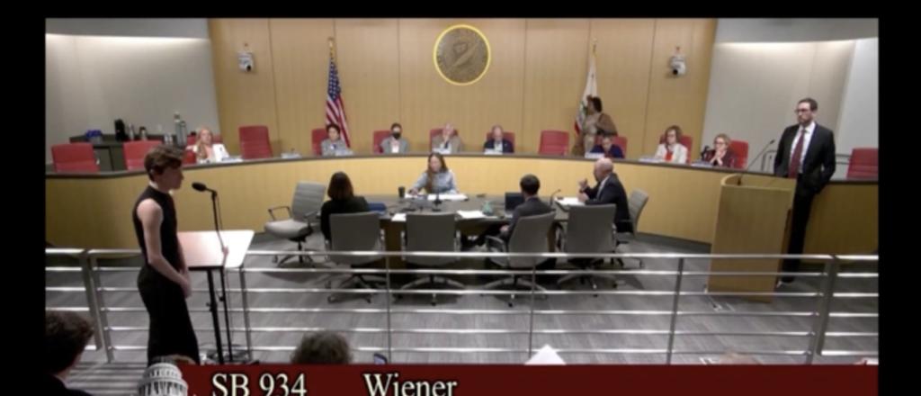 California’s Most Degenerate Lawmaker Listens Stone Faced As Man Describes Horrors Of Minor Trans Procedures