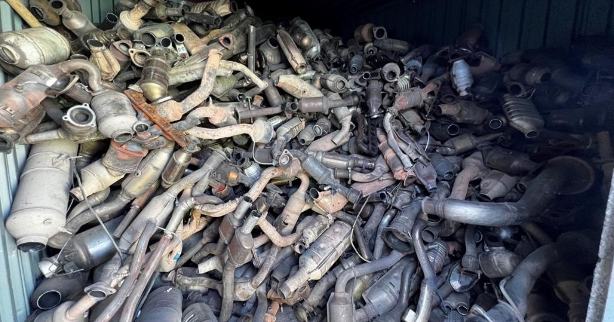 Busted: Man Hit With 40 Theft Charges After Cops Find 1,200 Stolen Car Parts in Storage Unit