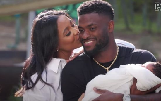 Superbowl Winner and Wife Introduce Baby Boy Born After the Big Game