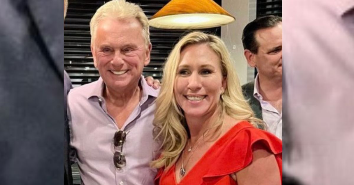 Pat Sajak Labeled 'Far-Right Lunatic' for Taking a Picture with Sitting Congresswoman