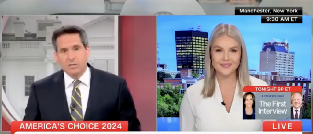 Trump Campaign Spokesperson Spars With CNN Host Over Whether Harris Was ‘Appointed The Border Czar’