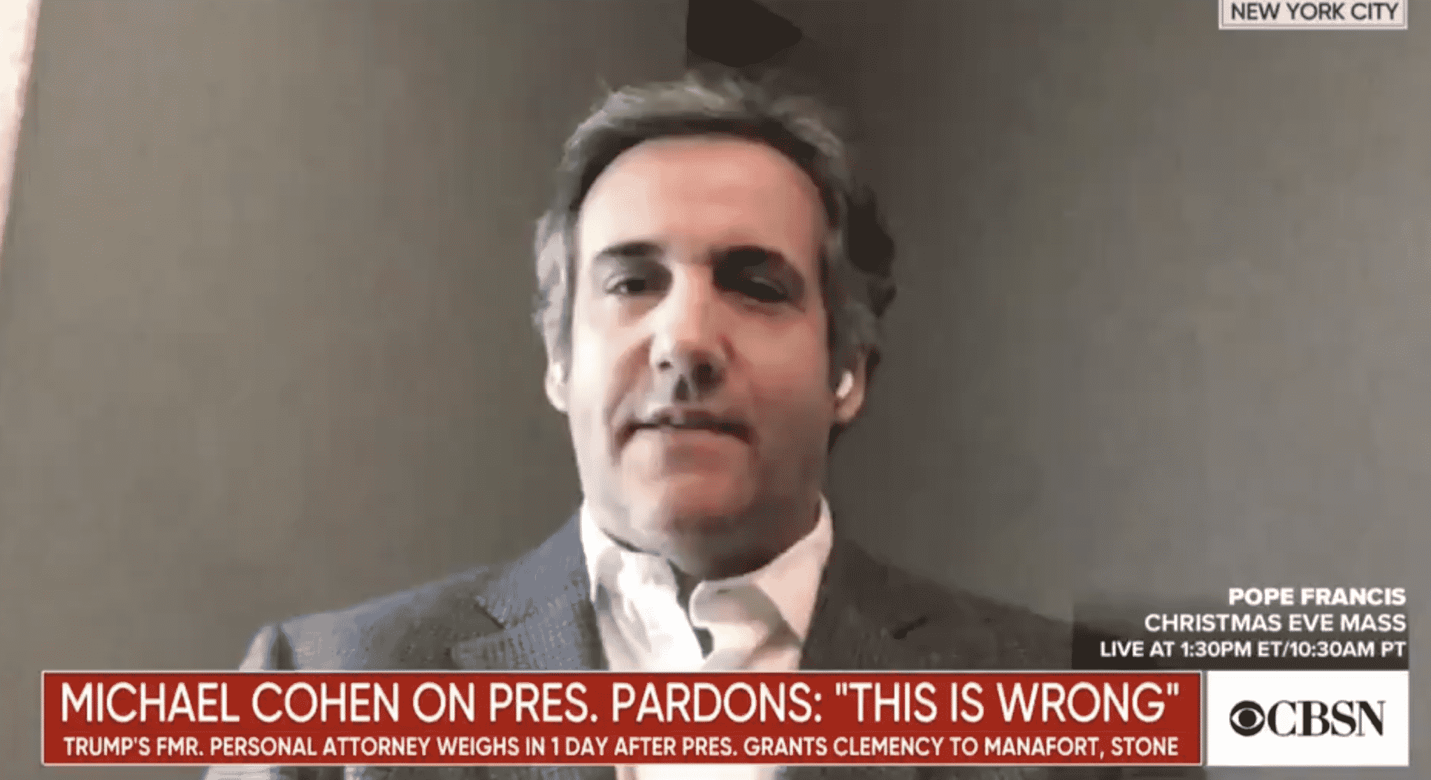 Michael Cohen Claims Pardons Are ‘Another Disgraceful Trump Act’