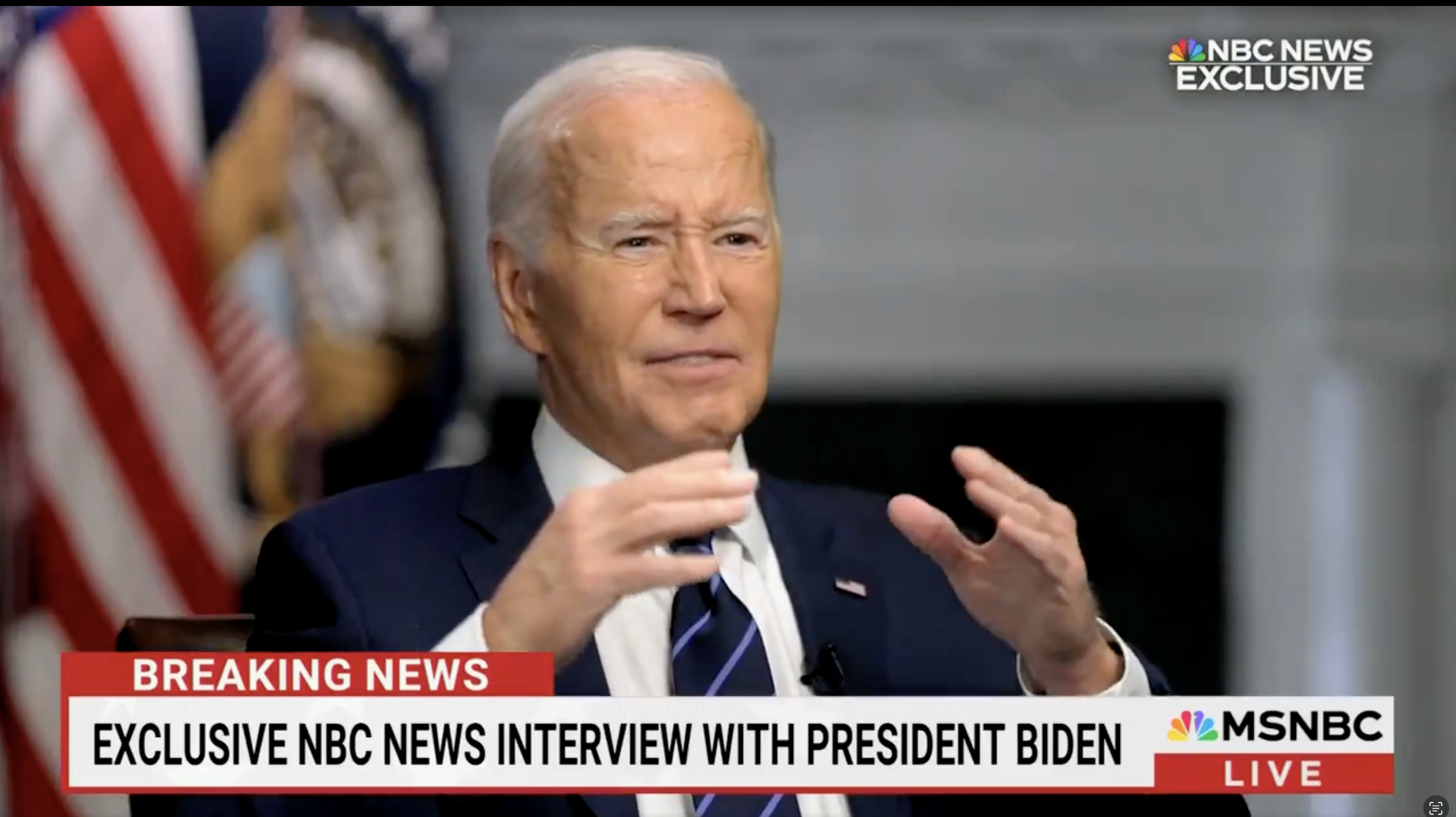 Biden Complains About Seeing ‘F Biden’ Signs: ‘Just Inflammatory’