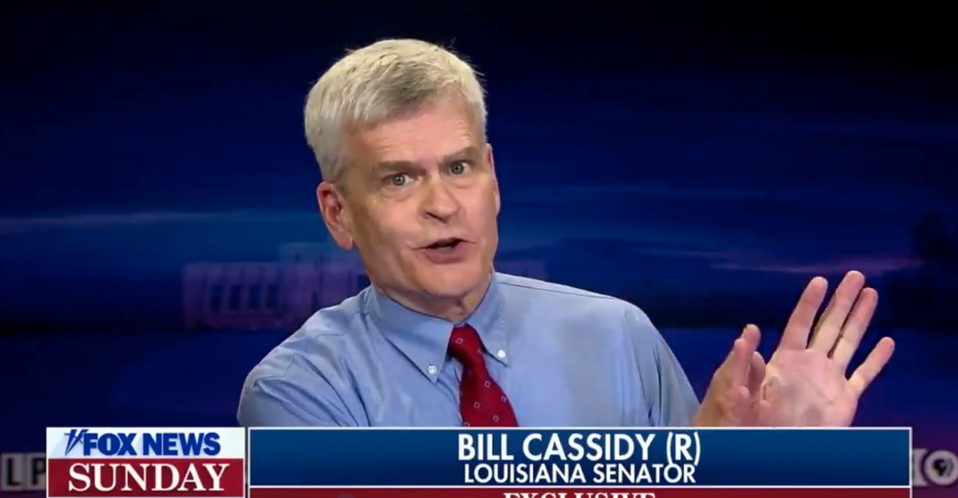 Sen. Cassidy Asked About Low Vaccination Rate in Louisiana, Blames ‘Partisan Statements’ From the WH