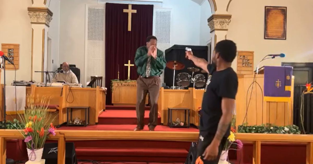 Pennsylvania Church Service Descends Into Chaos When Man Charges at Pastor with Gun Drawn