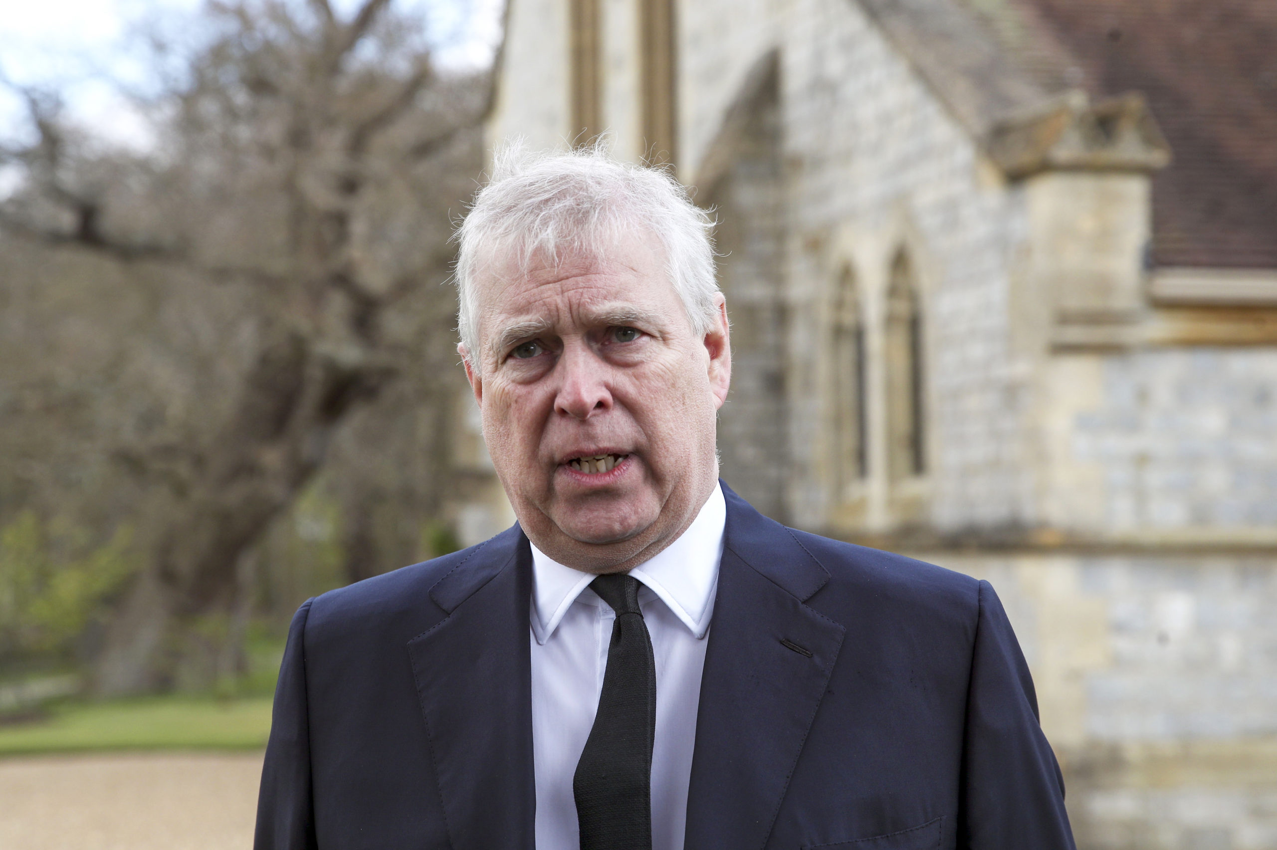 Heckler Calls Prince Andrew ‘Sick Old Man’ as He Follows Queen’s Coffin