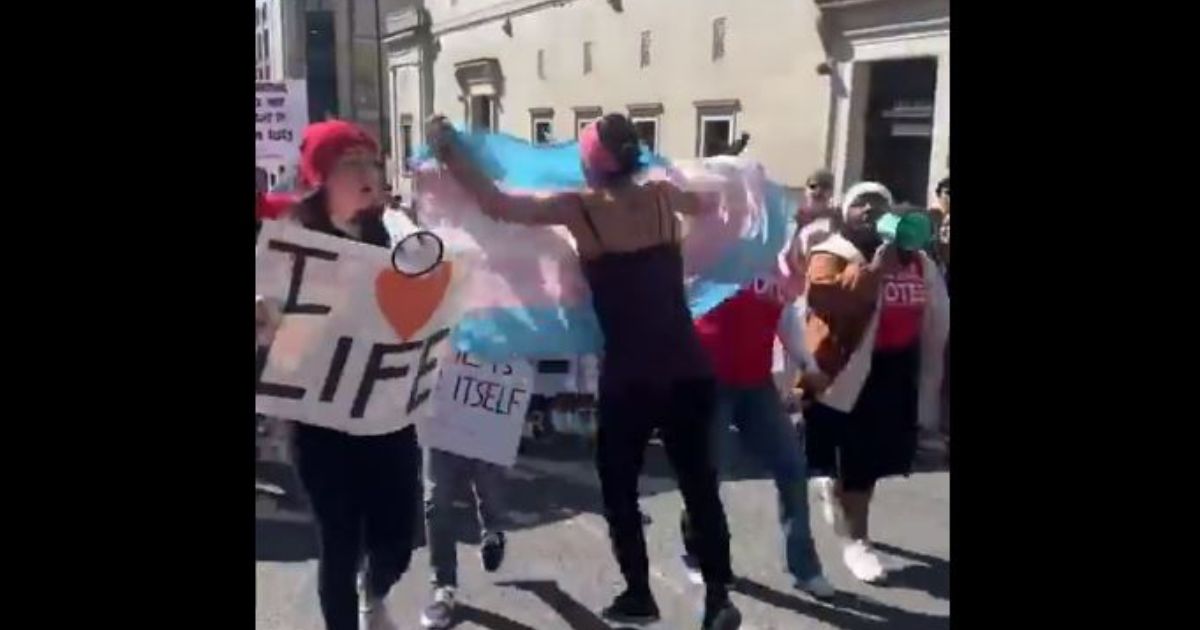 Trans Activist Arrested After Charging Attack on Pro-Lifers During March for Life Rally