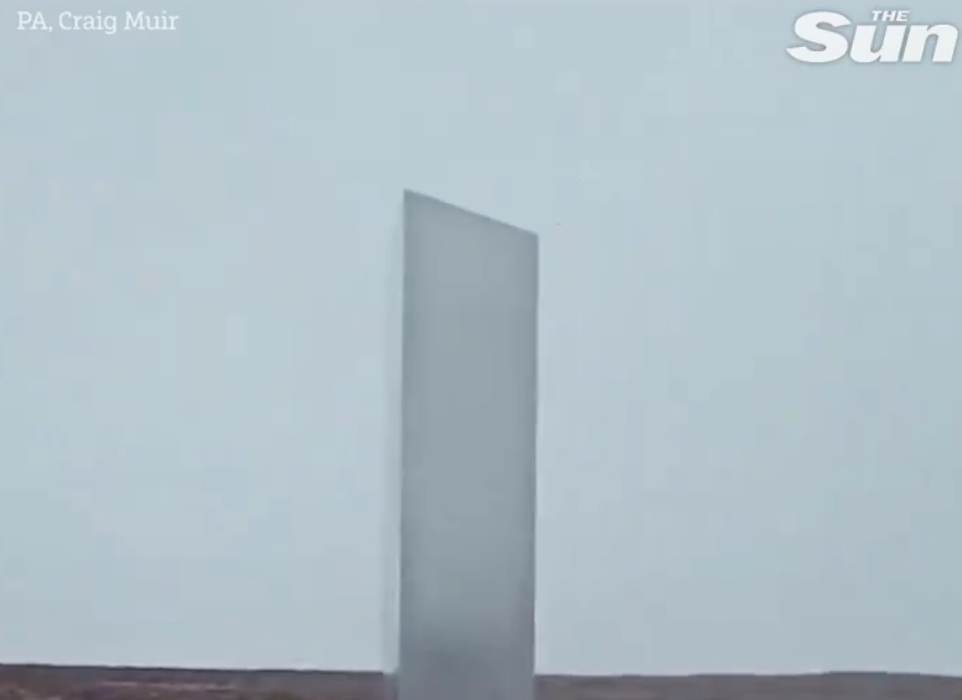 Mysterious Structure Made of ‘Very Fine Metallic’ Material Suddenly Appears on Hilltop, Confusing Locals