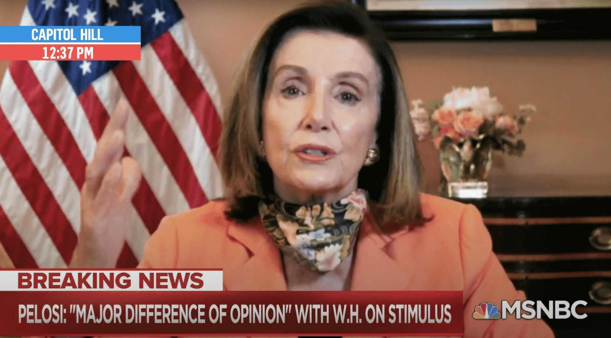 Pelosi Accuses the Trump Administration of Attempting to Put up ‘Barriers to Participation’ in the Election